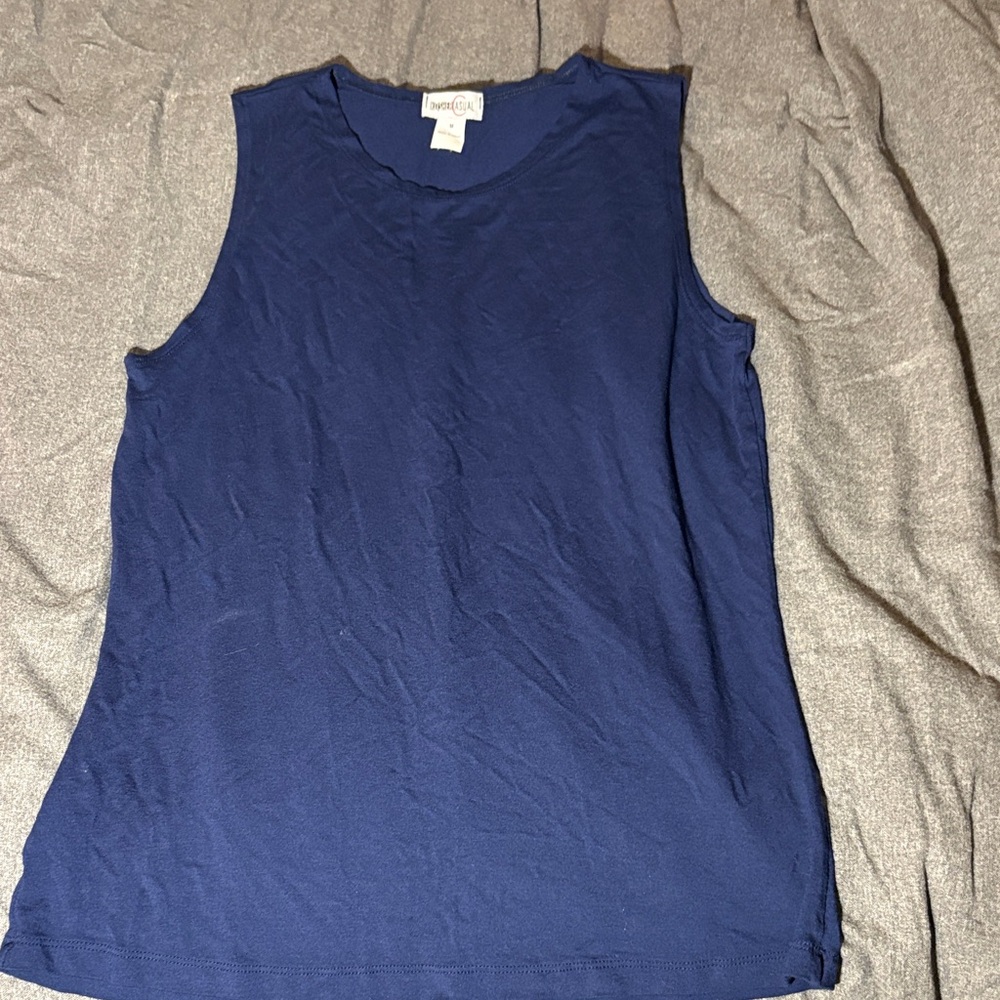 Jones New York Women's Navy Muscle Tee